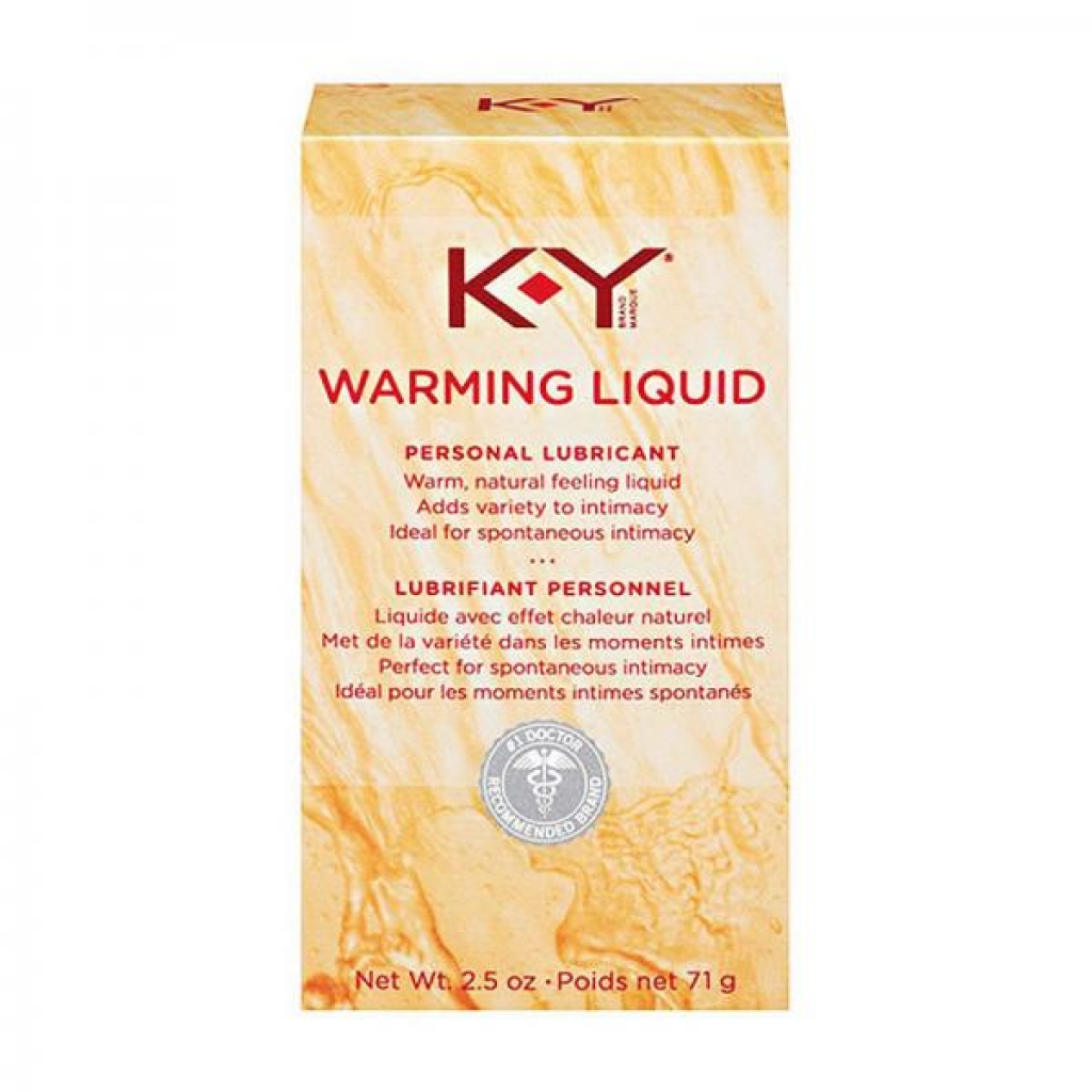 K-y Warming Liquid 2.5oz - Lubricants