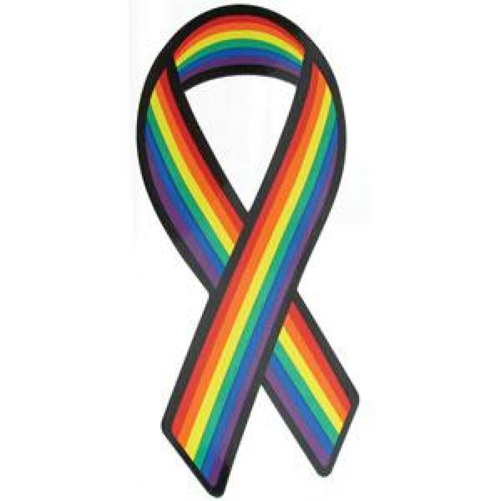 Gaysentials Pride Ribbon Magnet - Gag & Joke Gifts