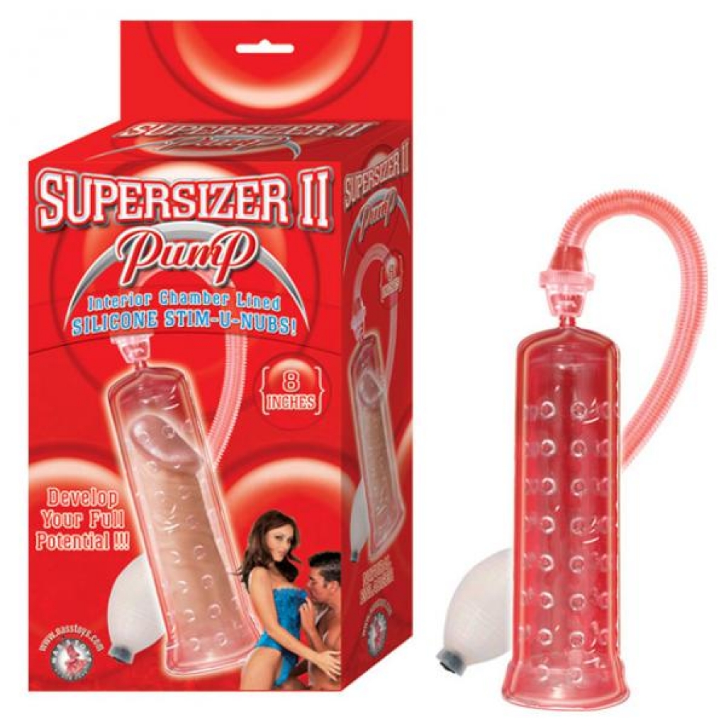 Supersizer Ii Pump (clear) - Penis Pumps
