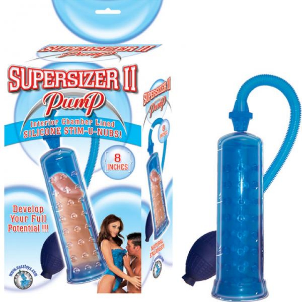 Supersizer Ii Pump Blue - Penis Pumps