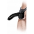 Fetish Fantasy Extreme Hollow Strap On Black 10 inches - Hollow Strap-ons