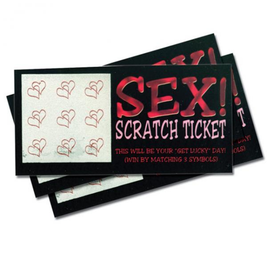 Sex Scratch Tickets (8 Per Pack) - Gag & Joke Gifts