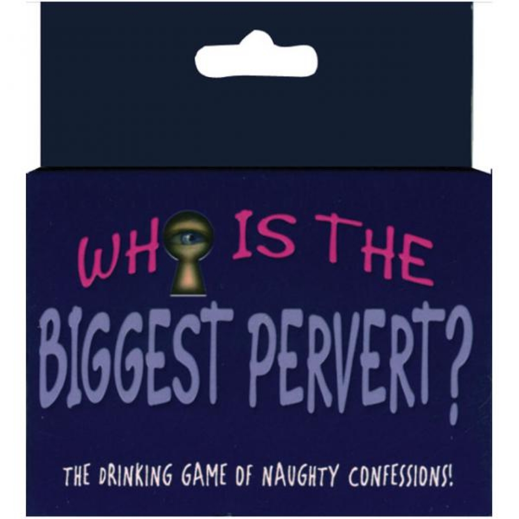 Who's The Biggest Pervert Card Game - Party Hot Games