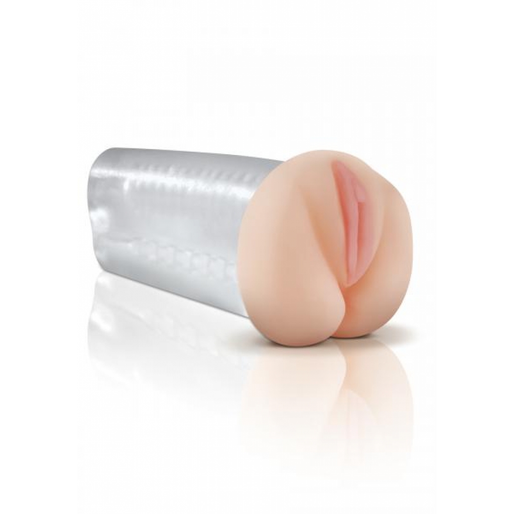 Pipedream Extreme Deluxe See Thru Stroker - Pocket Pussies