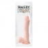 Basix Rubber Works 12 inches Dong Suction Cup Beige - Realistic Dildos & Dongs