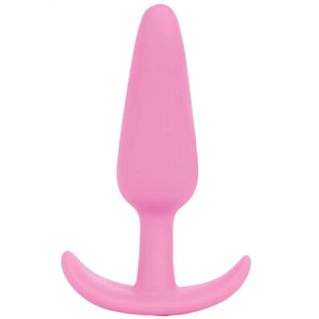 Mood - Naughty - Small Pink Silicone Butt Plug - Anal Plugs