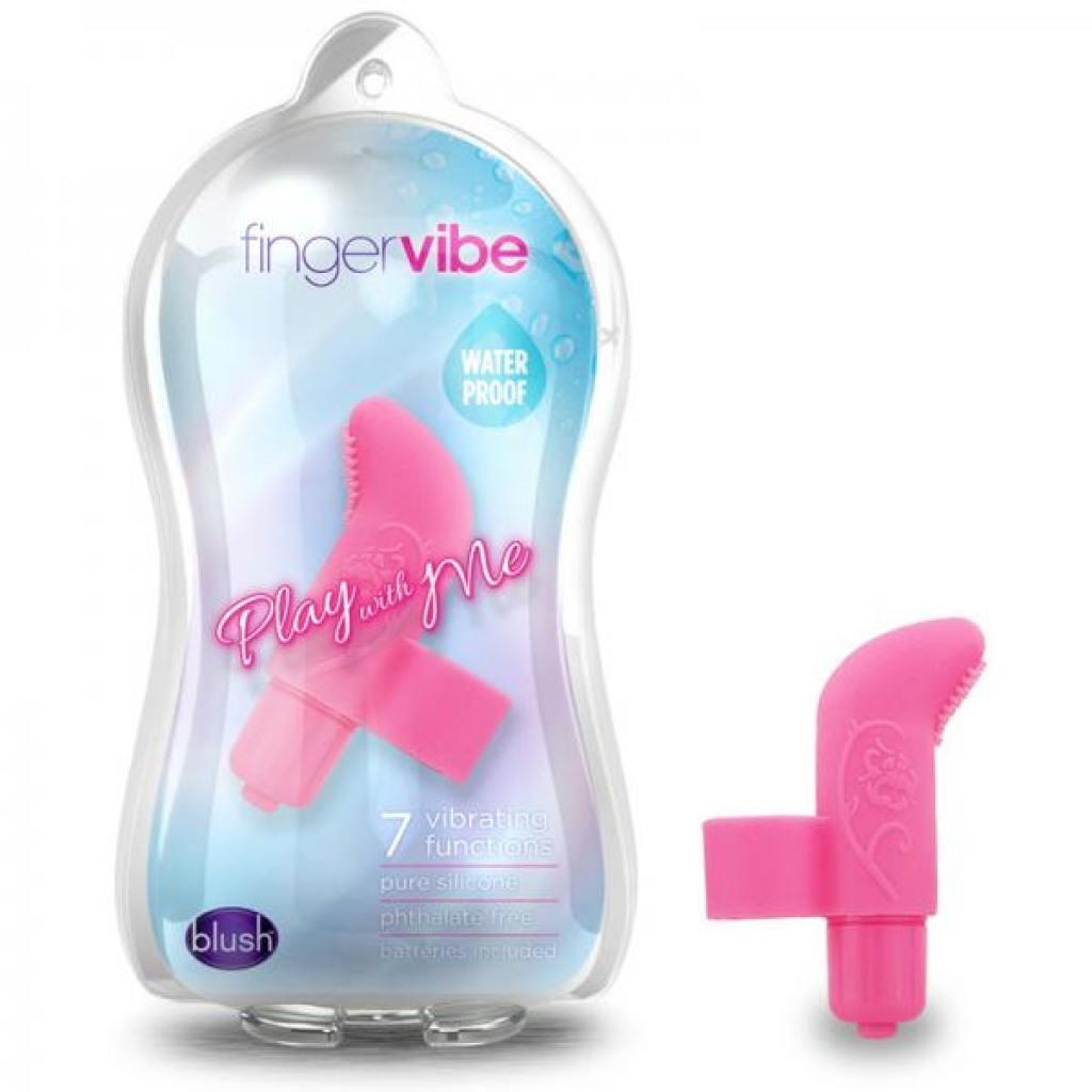Blush Silicone Finger Vibe (pink) - Finger Vibrators