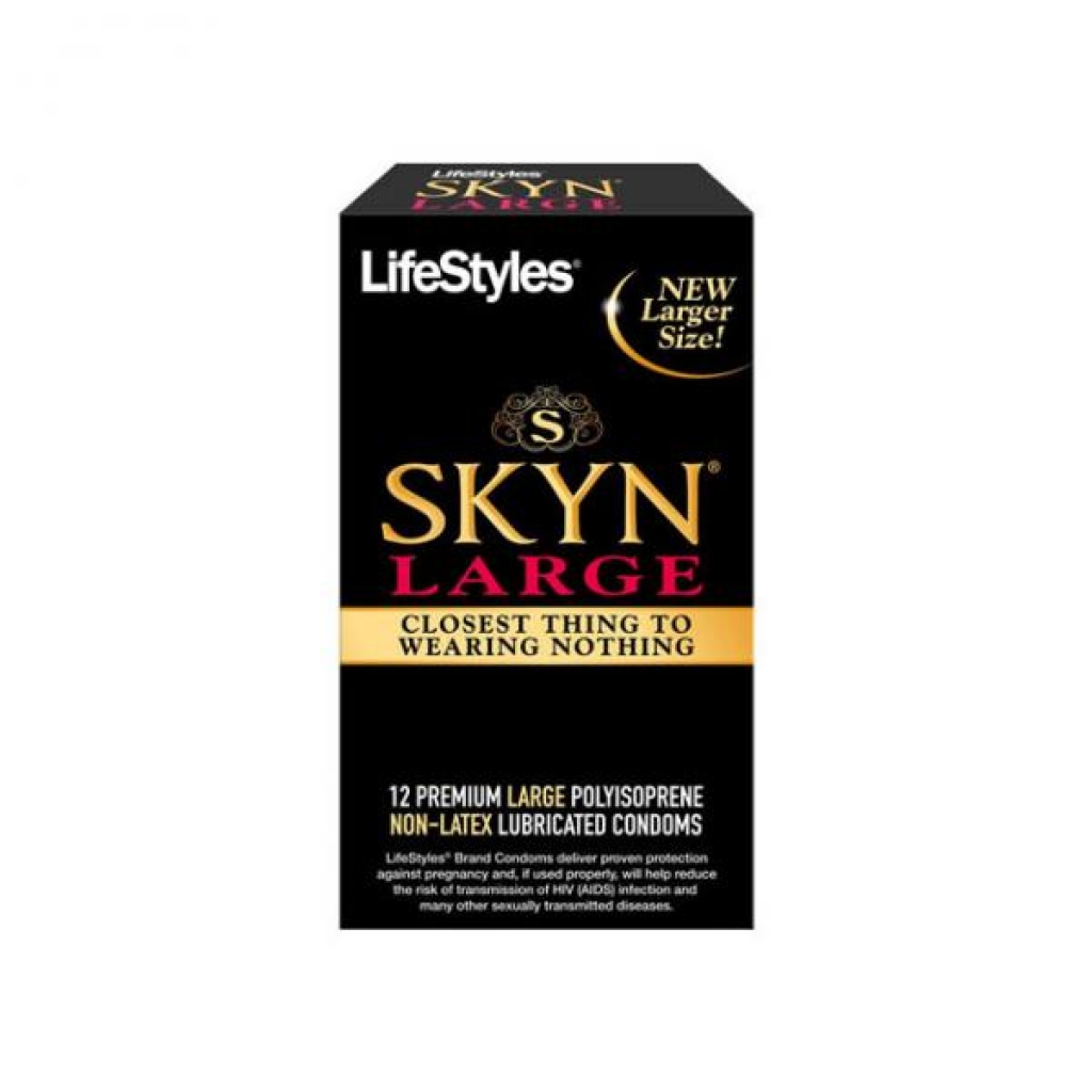 Lifestyles Skyn Large Polyisoprene (12 Pack) - Condoms