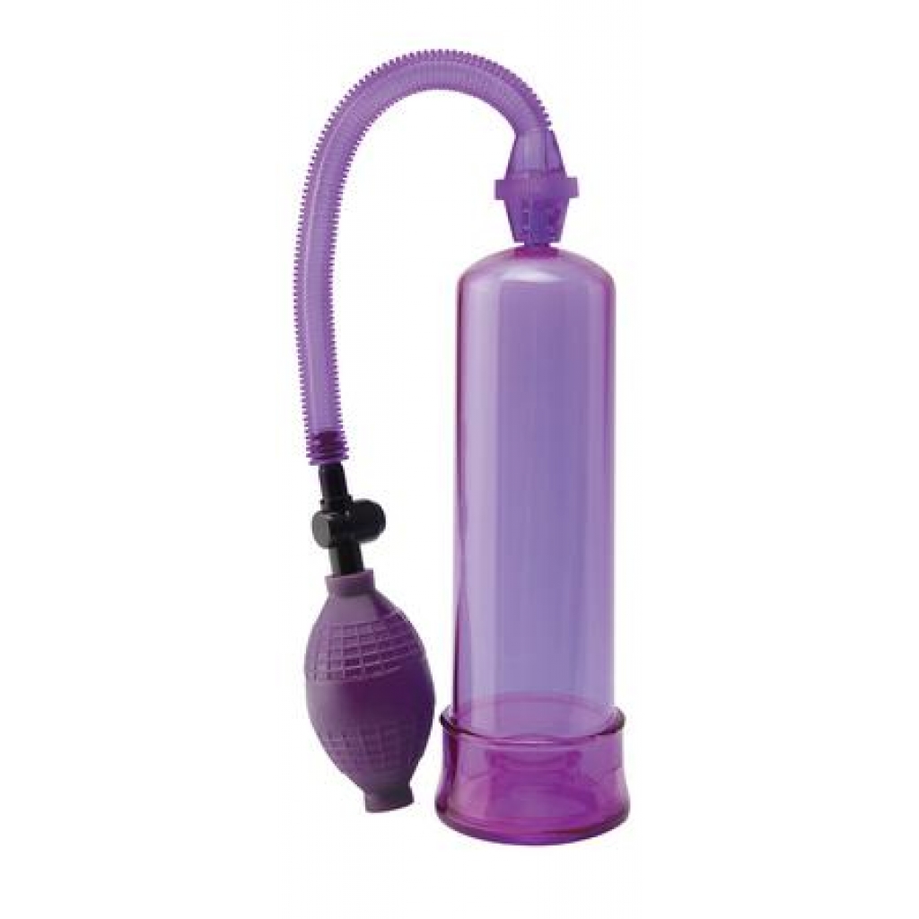 Pump Worx Beginners Power Pump Purple - Penis Pumps