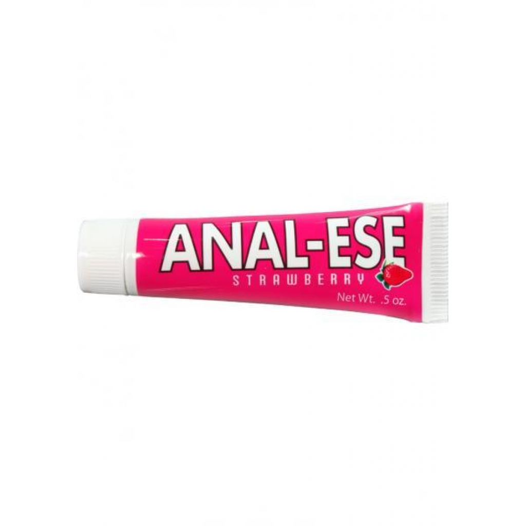 Anal Ese Flavored Lubricant Strawberry .5oz - Lubricants