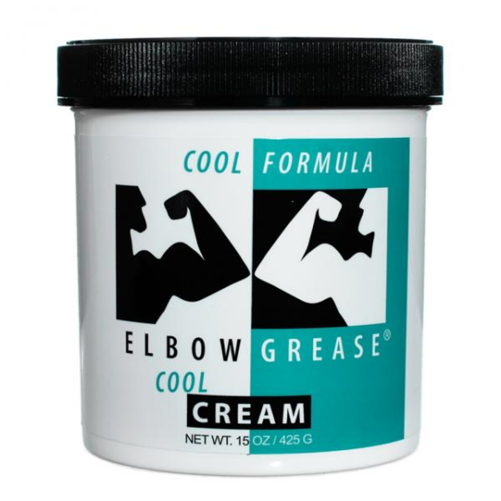 Elbow Grease Cool Cream Jar (15oz) - Lubricants