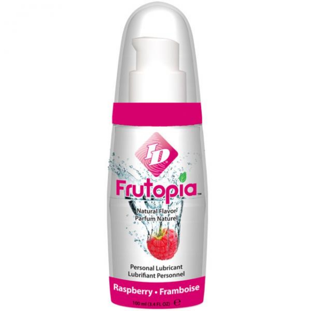Id Frutopia Raspberry Flavored Lubricant 3.4 Fl Oz - Lubricants