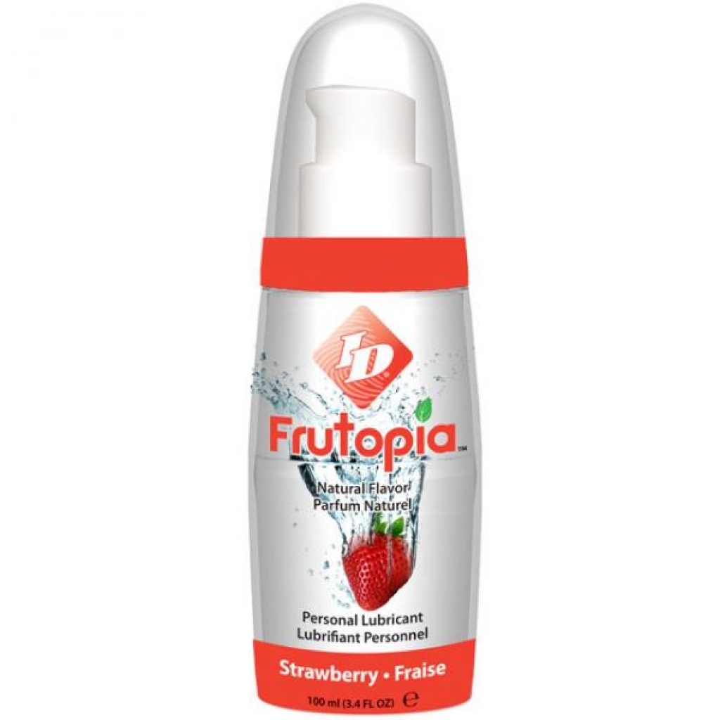 Id Frutopia Strawberry Flavored Lubricant 3.4 Fl Oz - Lubricants