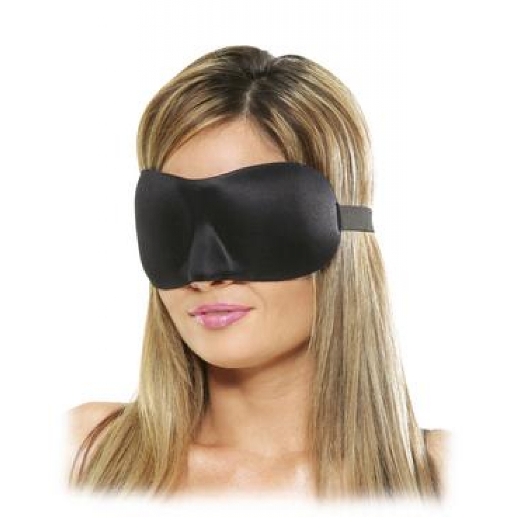 Deluxe Fantasy Love Mask Black O/S - Blindfolds