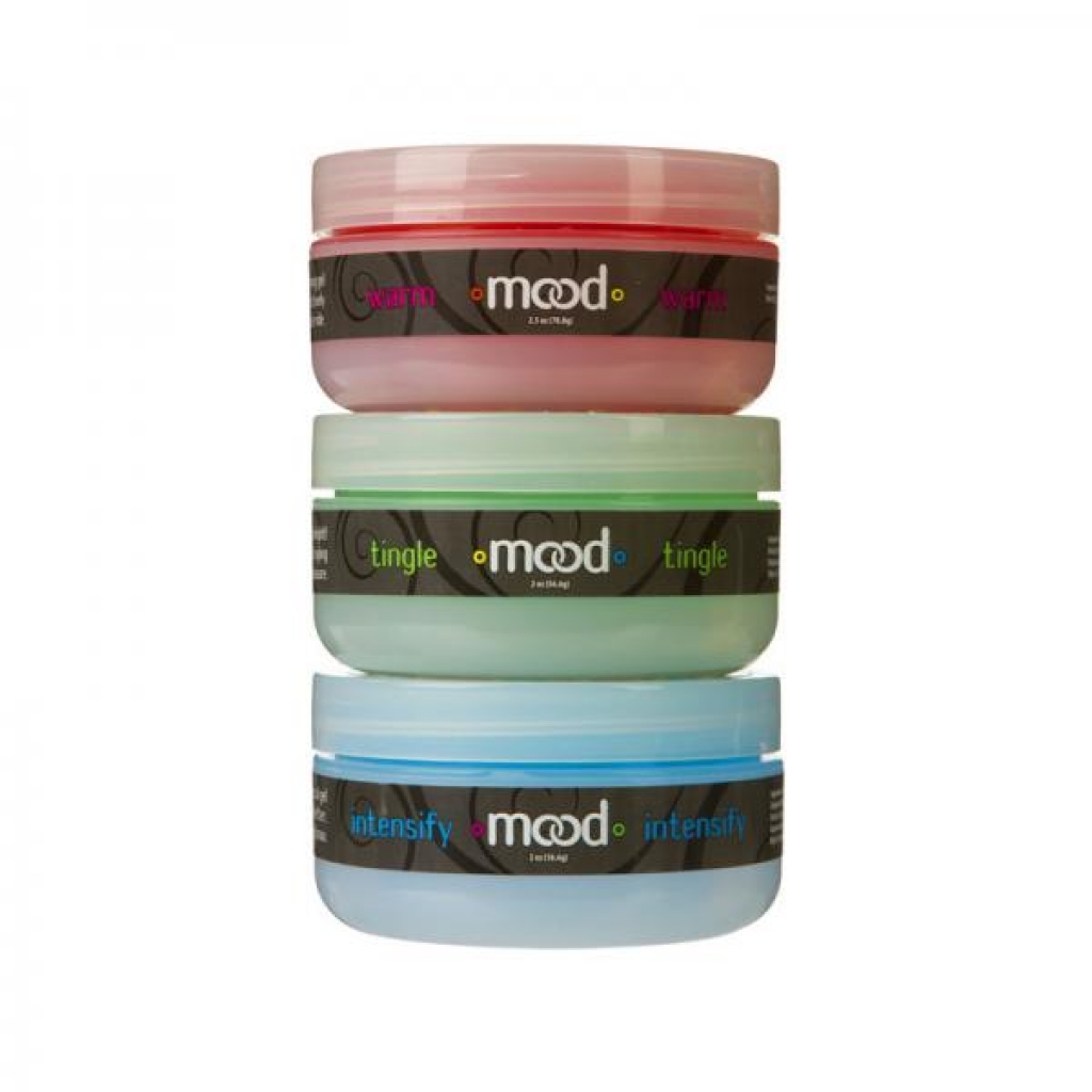 Mood - Arousal Gels - 3 Pack - Tingle, Warm, And Intensify - Lickable Body