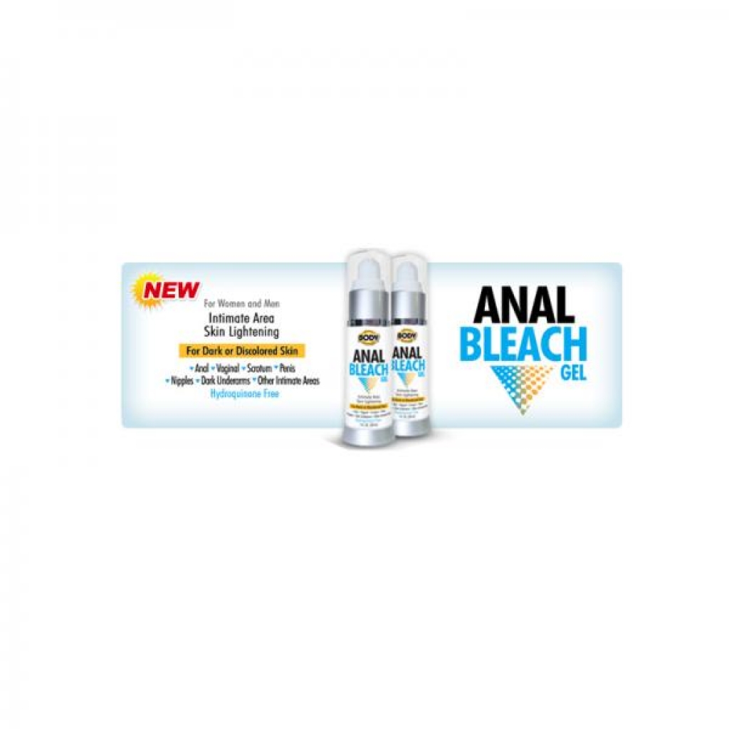 Body Action Anal Bleach Gel 1oz - Shaving & Intimate Care