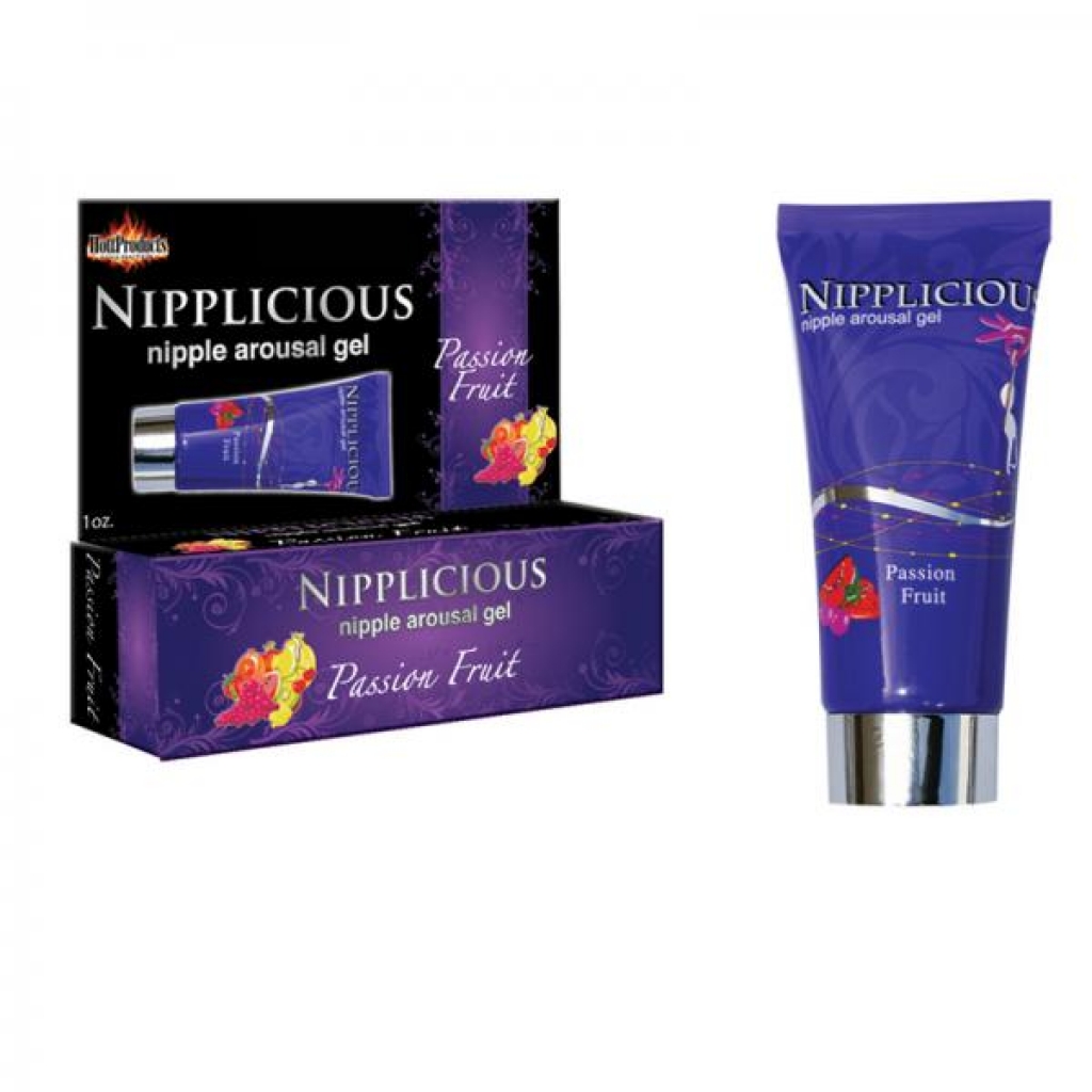 Nipplicious Passion Fruit 1oz Tube - Lickable Body