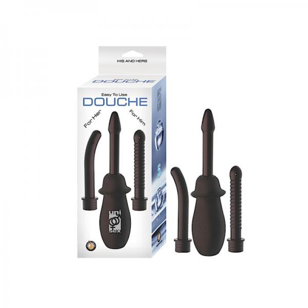 Douche For Her For Him Black - Anal Douches, Enemas & Hygiene