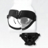 Vac-U-Lock Platinum Corset Harness With Plug Black - Vac-U-Lock System