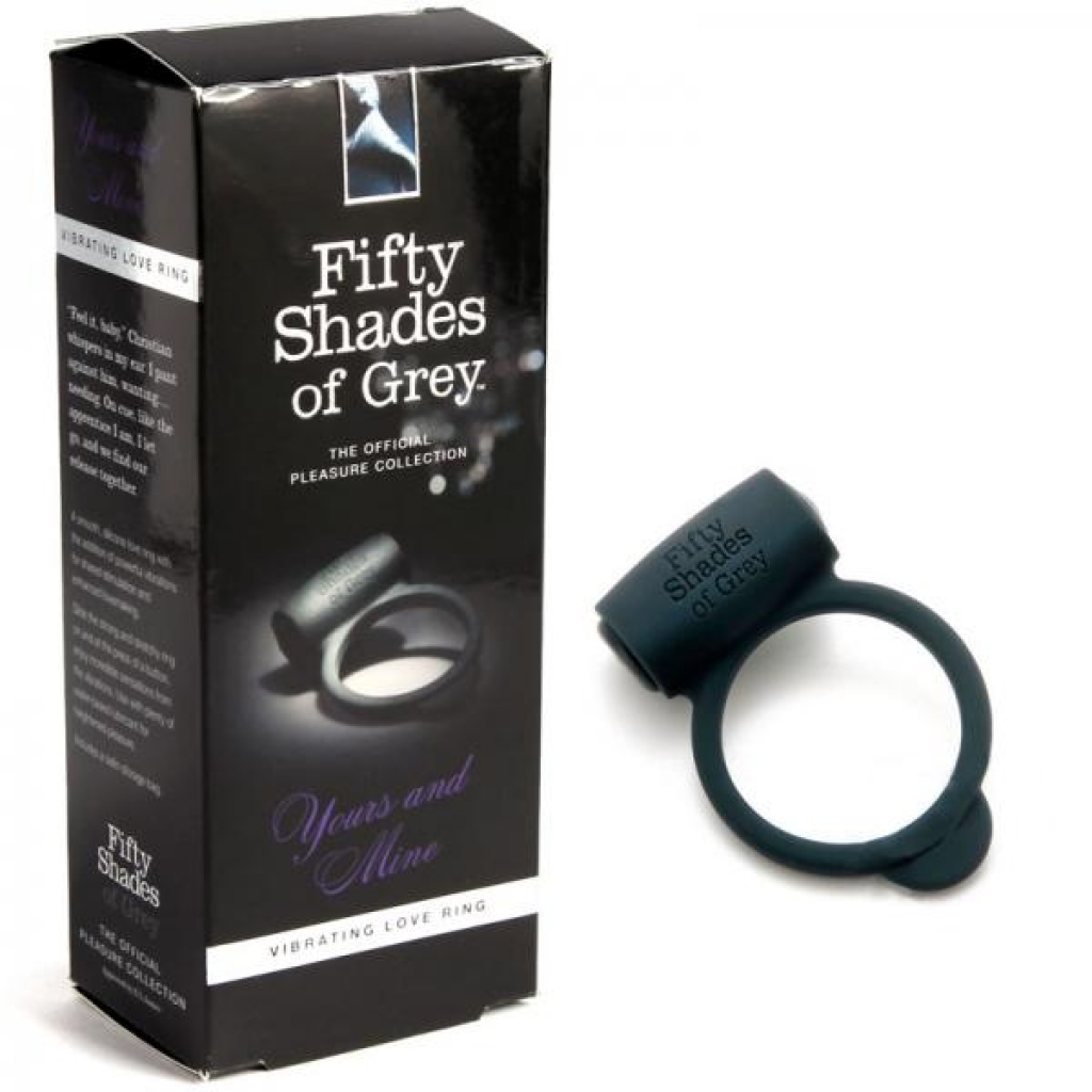 Fifty Shades Yours&mine Vibrating Ring - Couples Vibrating Penis Rings