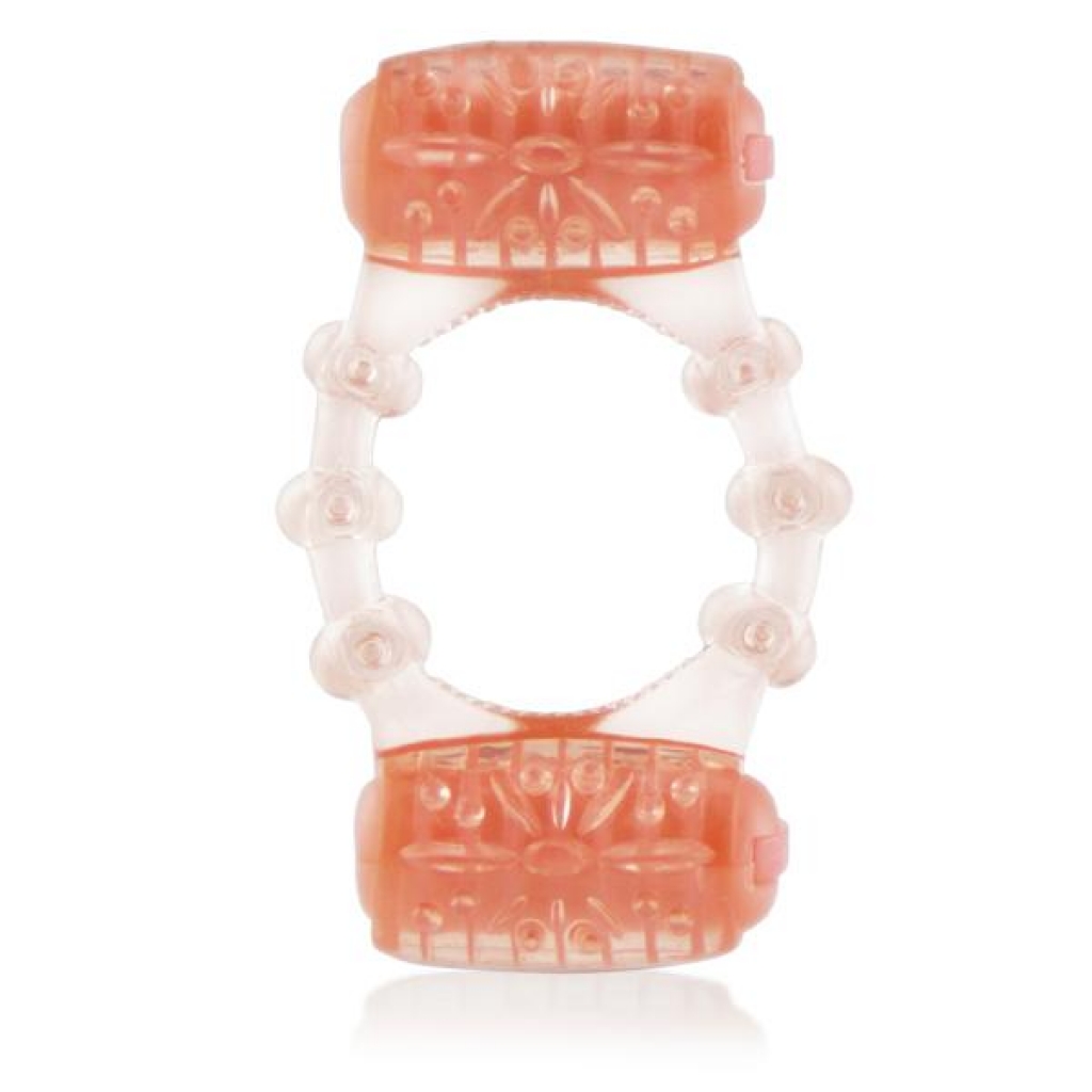 Two-O Double Pleasure Ring - Couples Vibrating Penis Rings