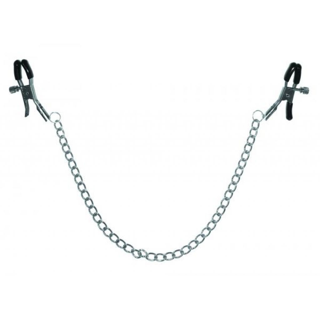 Sex And Mischief Chained Nipple Clamps - Nipple Clamps