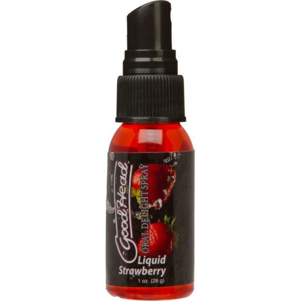 Goodhead Oral Delight Spray Liquid Strawberry 1oz - Oral Sex