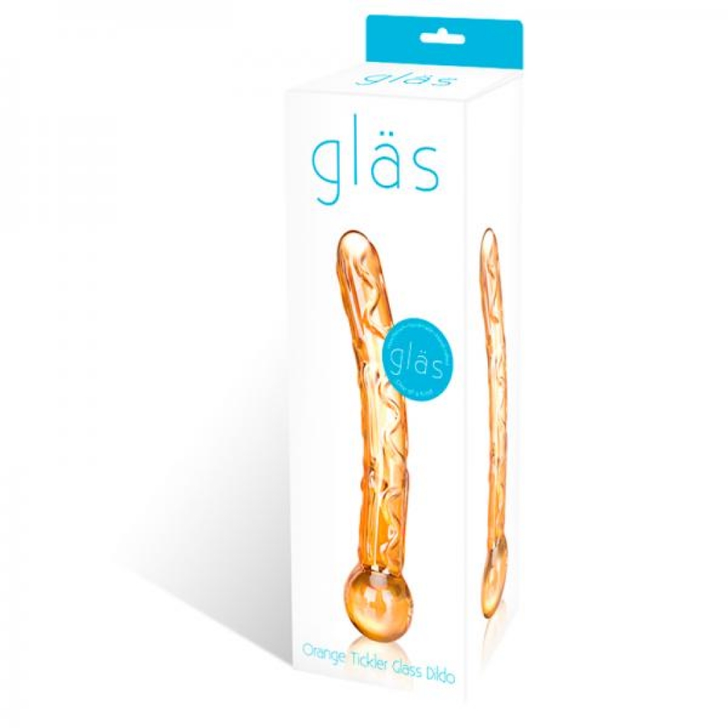 Glas Orange Tickler Glass Dildo - G-Spot Dildos