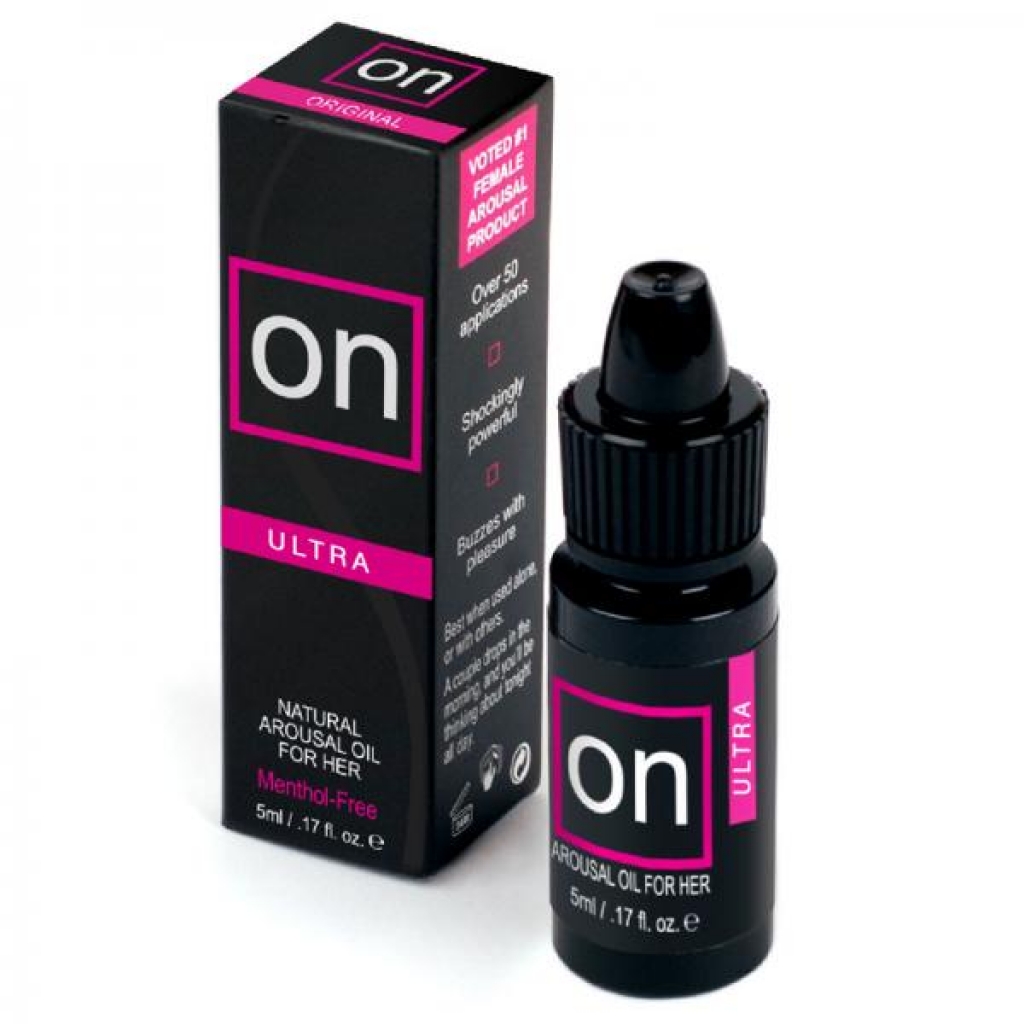 On Natural Arousal Oil For Her Ultra 5ml Bottle - For Women