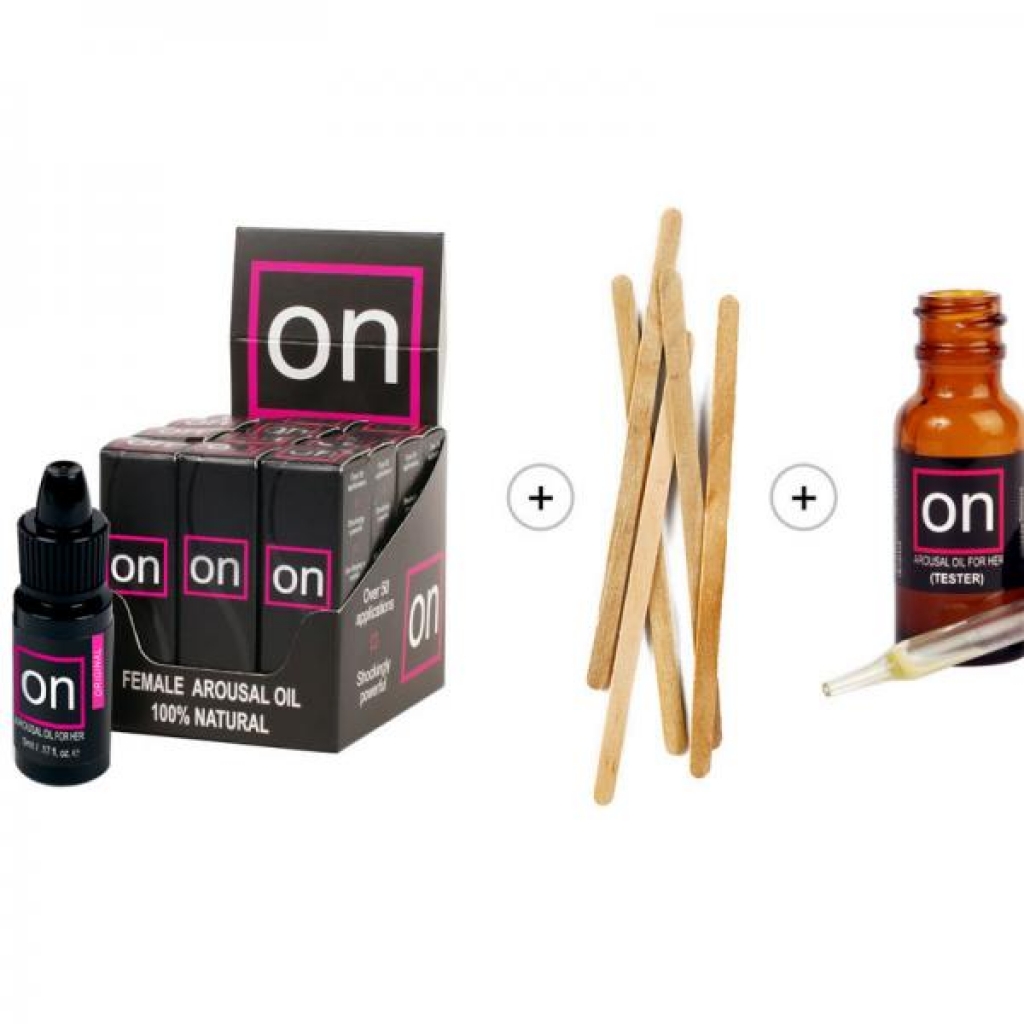 On Natural Arousal Oil For Her Ultra Refill Kit (12 Bottles) - For Women