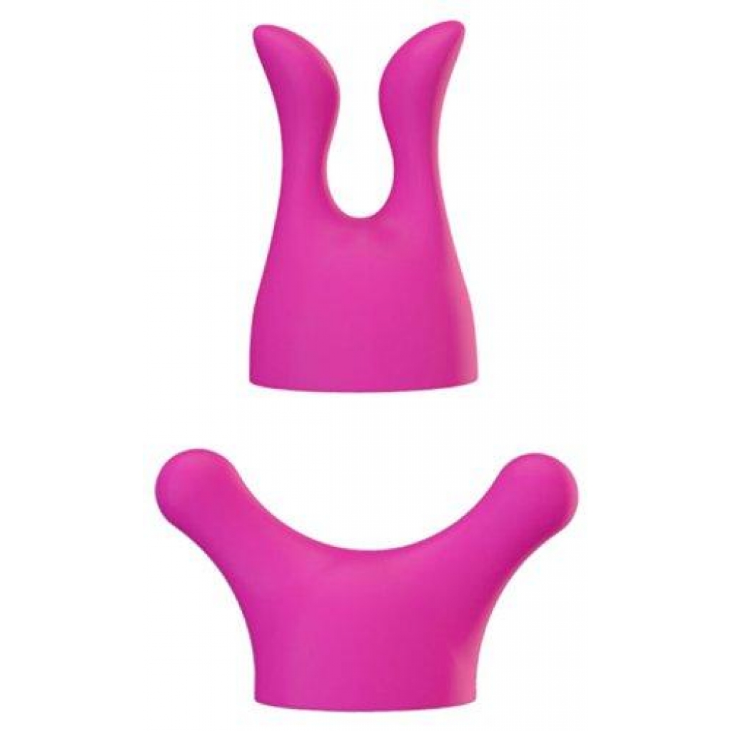 Palm Power Massager Heads Body 2 Pack Pink - Kits & Sleeves