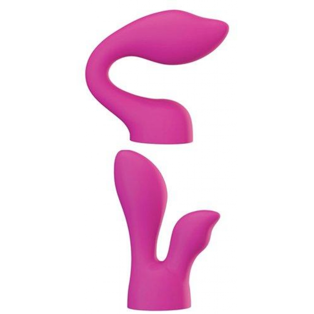 Palm Power Massager Heads Sensual Set Of 2 - Kits & Sleeves