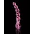 Icicles No 43 Pink Glass Beaded Massager - G-Spot Dildos