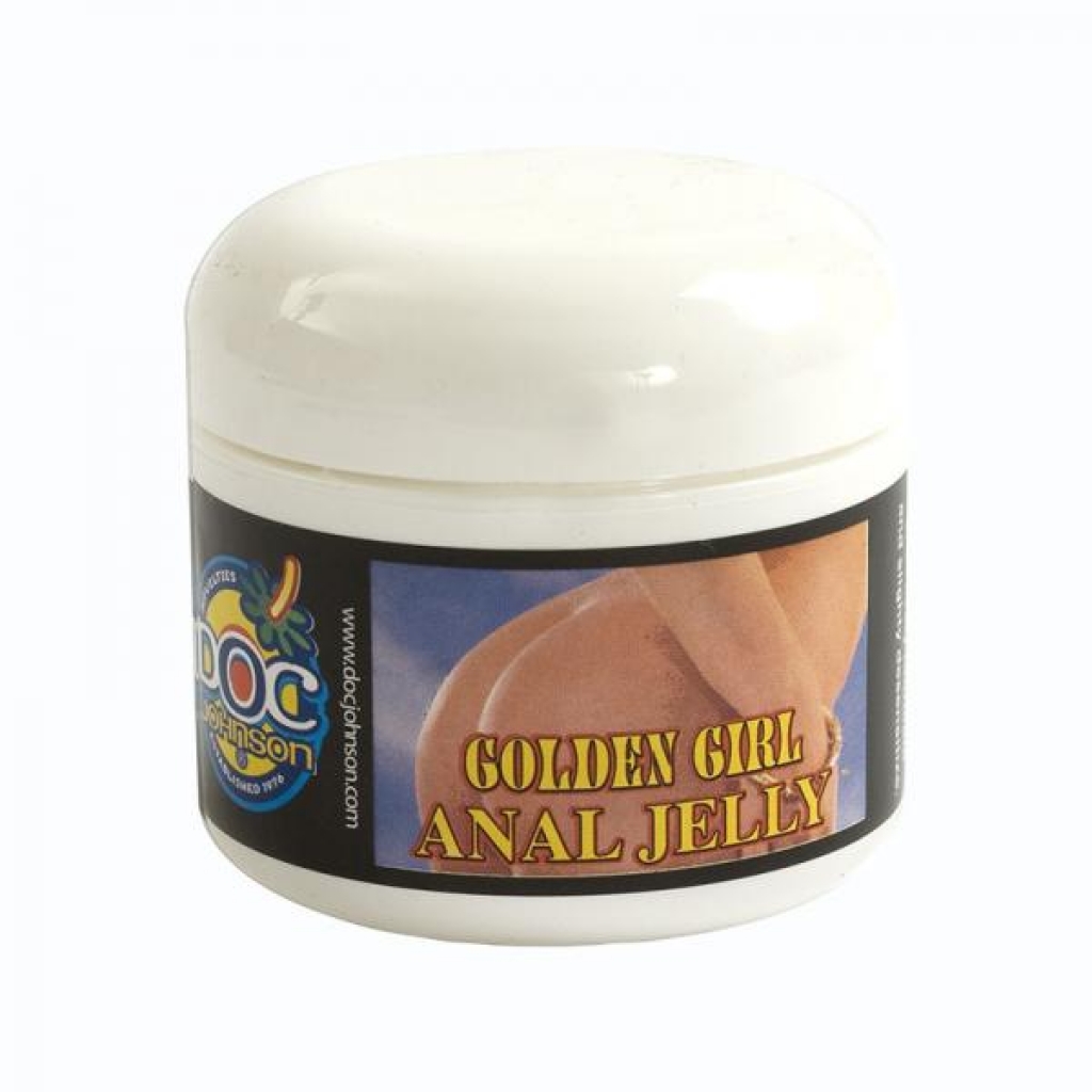 Golden Girl Anal Jelly 2oz. - Anal Lubricants
