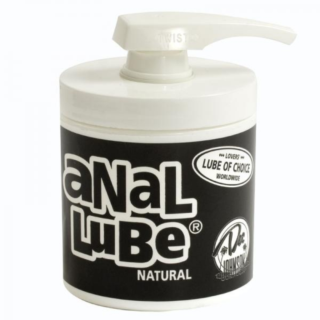 Anal Glide Natural Lubricant 4.5oz Pump - Lubricants