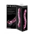 Icicles No. 55 Pink Glass Massager - Double Dildos