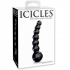 Icicles No 66 Glass Massager Black - G-Spot Dildos