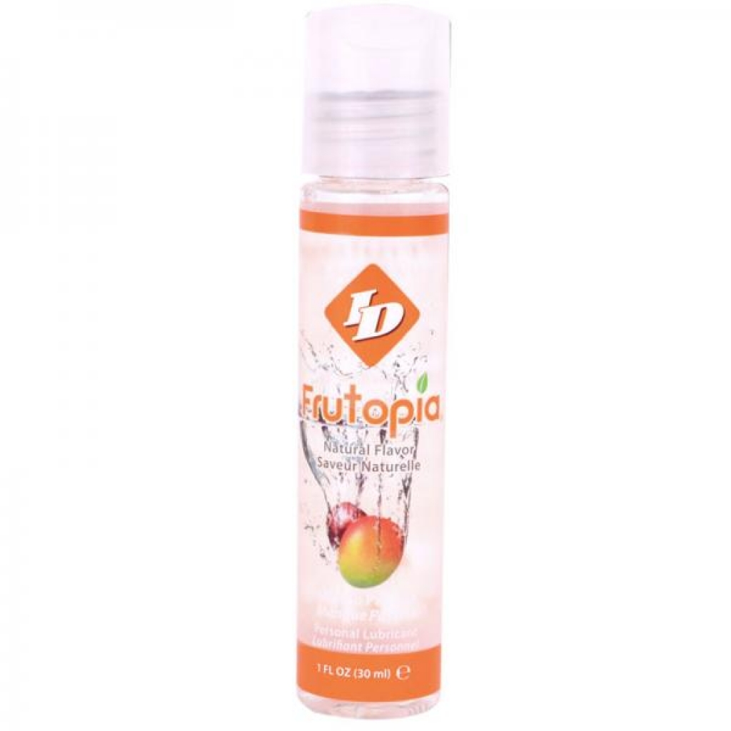 Id Frutopia Mango Passion Flavored Lubricant 1 Fl Oz Pocket Bottle - Lickable Body