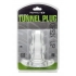 Double Tunnel Plug Medium Clear - Anal Plugs