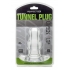 Double Tunnel Plug X-Large Clear - Anal Plugs