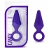 Candy Rimmer Medium Butt Plug Purple - Anal Plugs