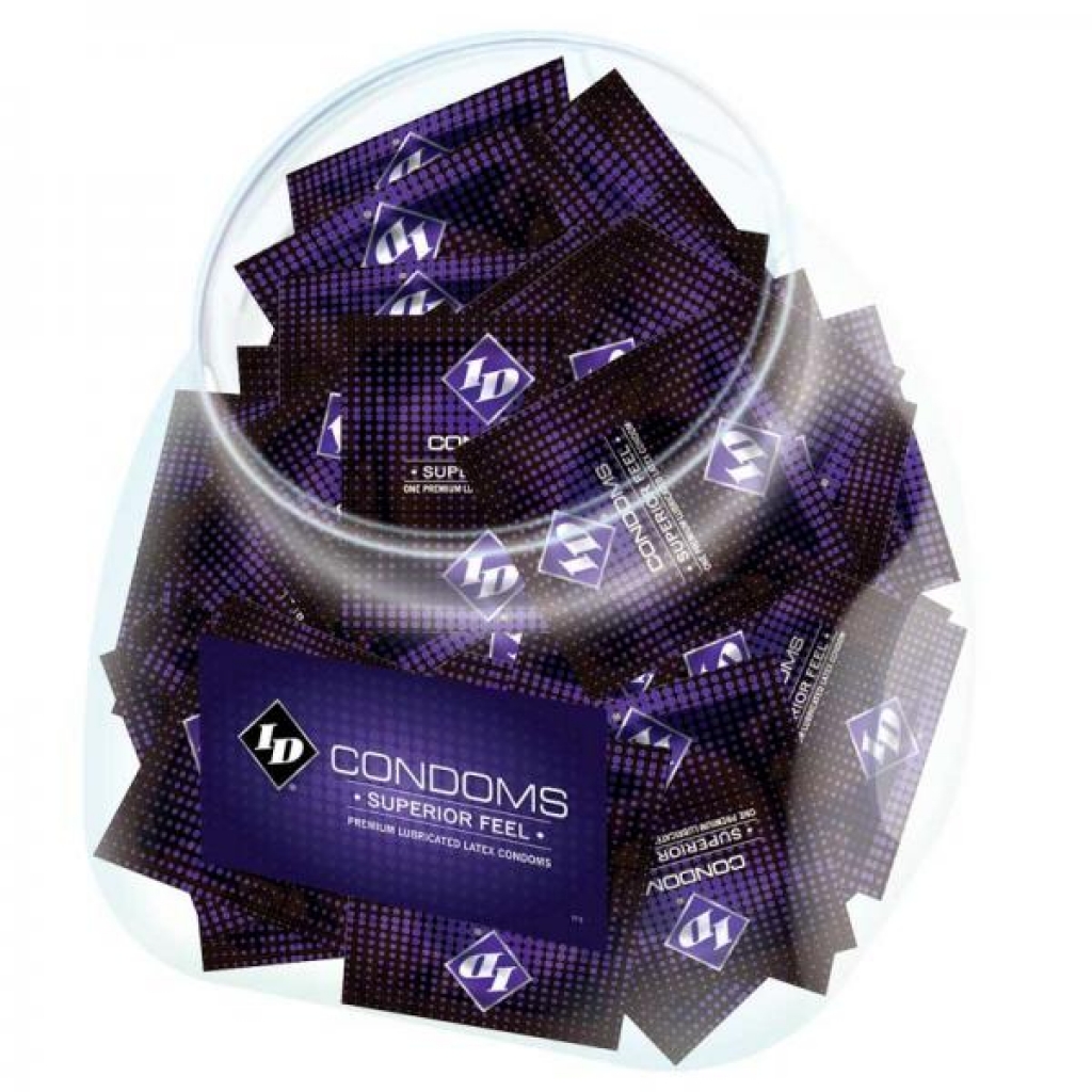Id Superior Feel Condom Jar (144/jar) - Condoms