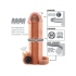 Vibrating Real Feel 1 inch Extension - Penis Extensions