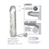 Fantasy X-tensions Vibrating Super Sleeve Clear - Penis Sleeves & Enhancers