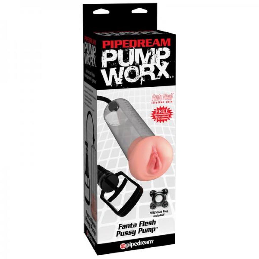 Pump Worx - Fanta Flesh Pussy Pump - Penis Pumps