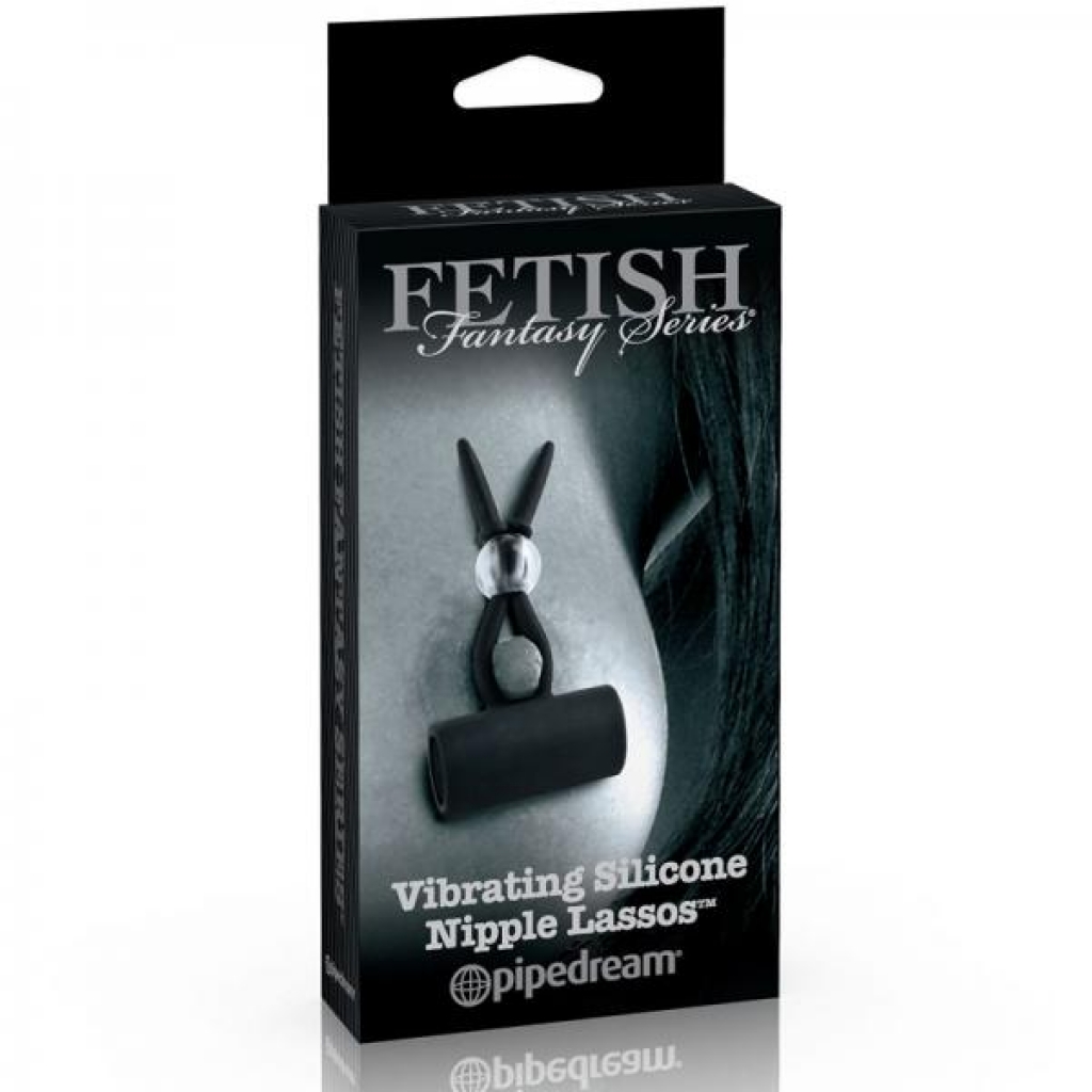Fetish Fantasy Limited Edition - Vibrating Silicone Nipple Lassos - Nipple Clamps