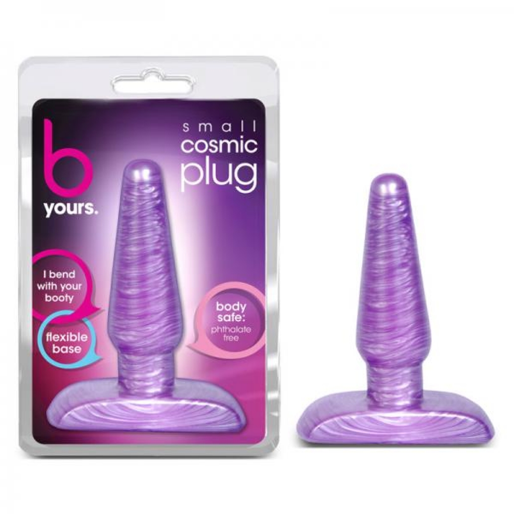Blush B Yours Cosmic Plug Small Purple - Anal Plugs