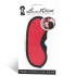 Lux Fetish Peek-A-Boo Love Mask Red O/S - Blindfolds