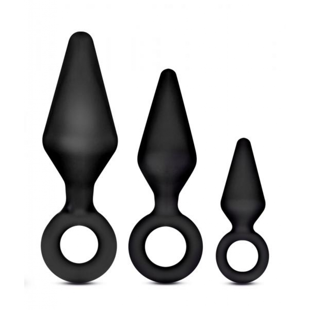 Candy Rimmer Kit Black Butt Plugs - Anal Trainer Kits