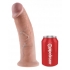 King Cock 10 inches Cock Beige - Huge Dildos